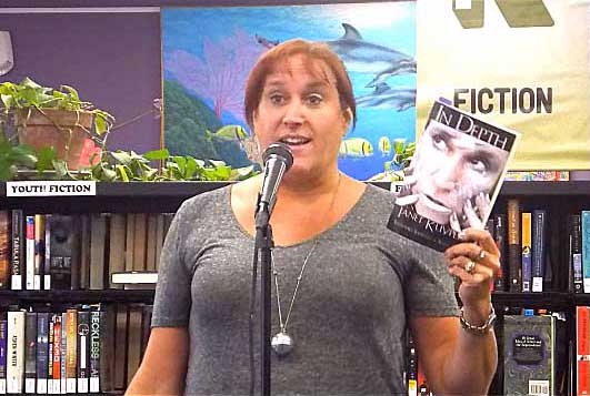 Janet with In Depth at Recycled Reads